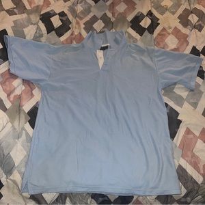 Men’s baby blue polo size XL